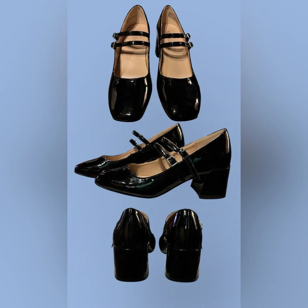 Xappeal Black Patent Heels - Picture 3 of 4